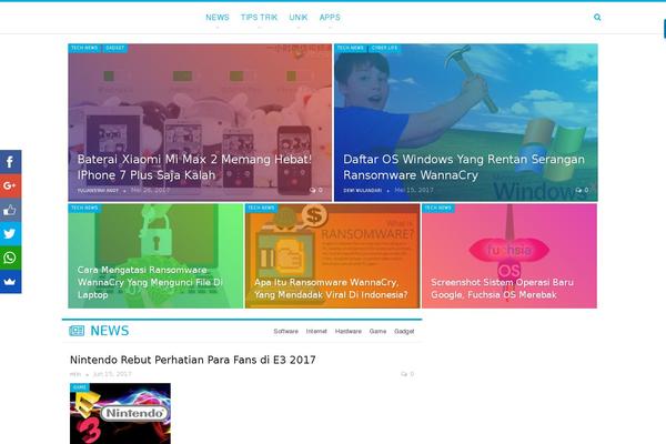 Site using Structured-content plugin
