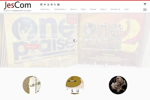 Spectra One theme site design template sample