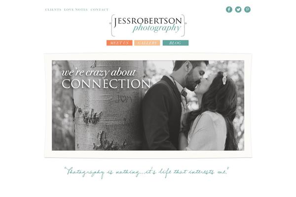 Prophoto4 theme site design template sample