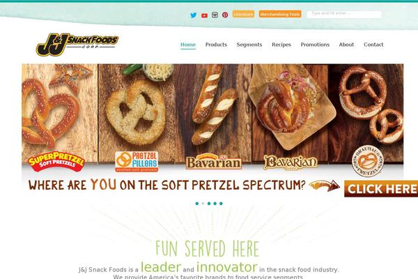 jjsnackfoodservice.com site used Astra