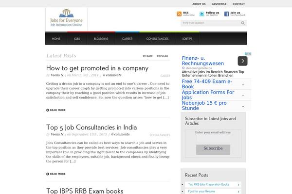 Page Speed theme site design template sample