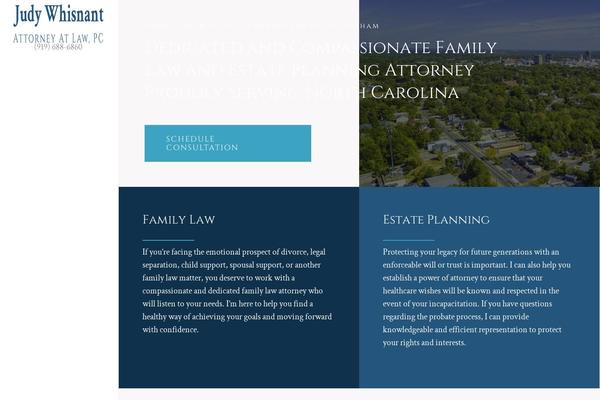 Salient Child theme site design template sample