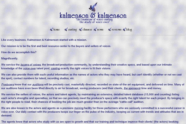 KadenceWP theme site design template sample