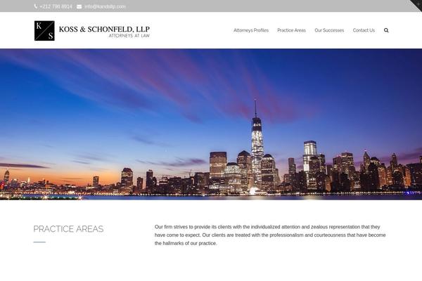 Mist theme site design template sample