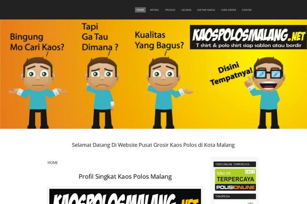kaospolosmalang.net site used Adamos
