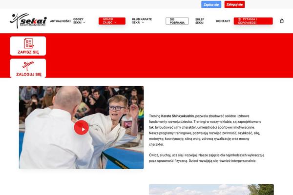 Salient theme site design template sample