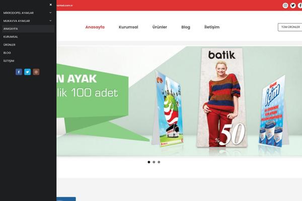 Site using WooCommerce plugin