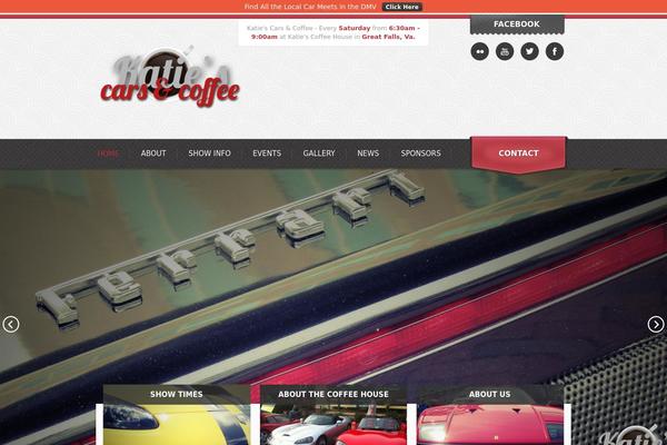 Bistro theme site design template sample