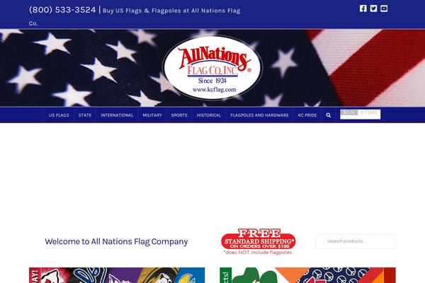 X Child theme site design template sample