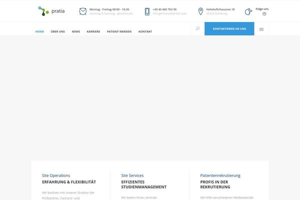 Medigroup theme site design template sample