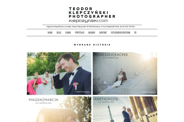 ProPhoto 7 theme site design template sample