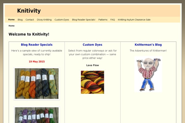 Site using Weaver Show Posts plugin