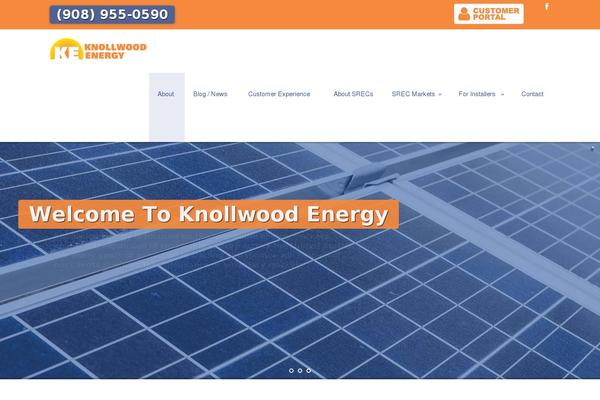 Site using TablePress plugin