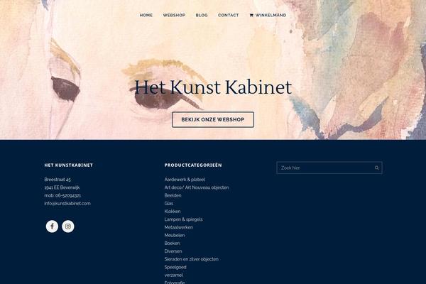 Bridge Child theme site design template sample