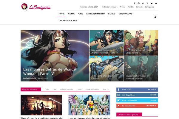 Newspaper theme site design template sample
