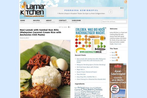 Grid Focus theme site design template sample
