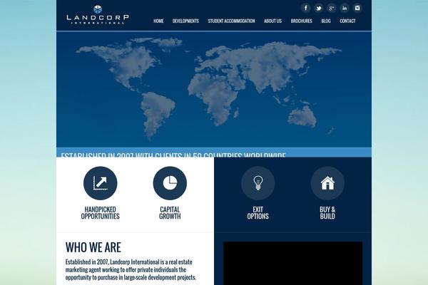 Site using Column Shortcodes plugin