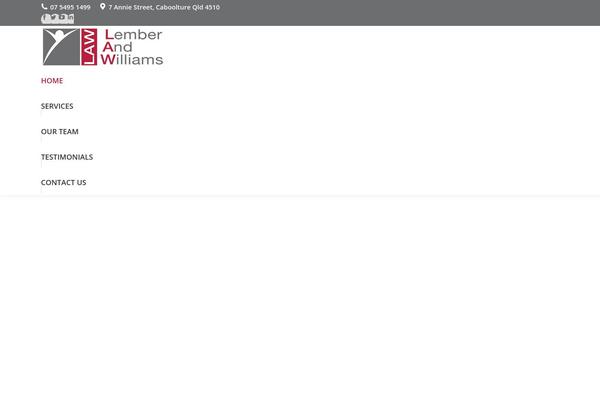 The7 theme site design template sample