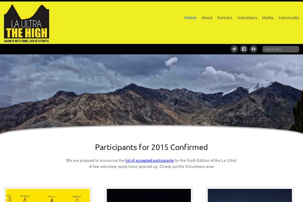 Site using Elementor plugin