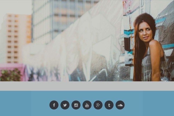 North theme site design template sample