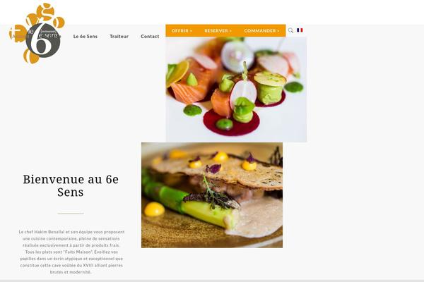 BeTheme Child theme site design template sample