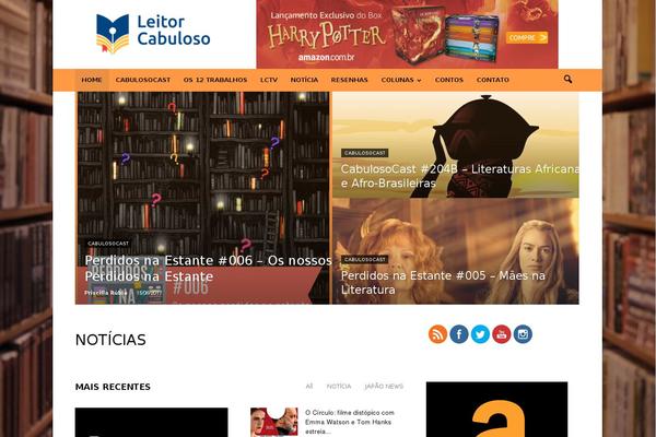 Newspaper theme site design template sample