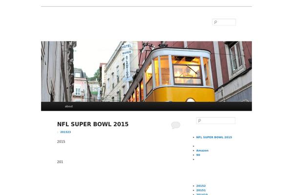 Twenty Eleven theme site design template sample