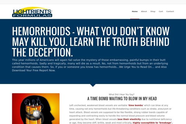 Enfold theme site design template sample