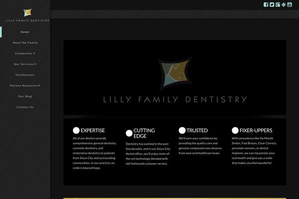 lillyfamilydentistry.com site used X | The Theme