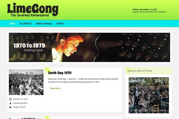 limegong.com site used Rubine Lite