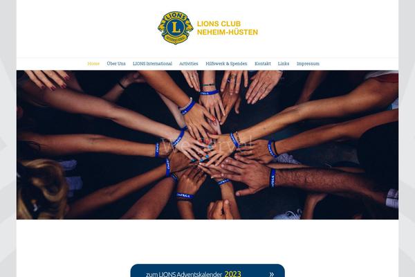 Avada theme site design template sample