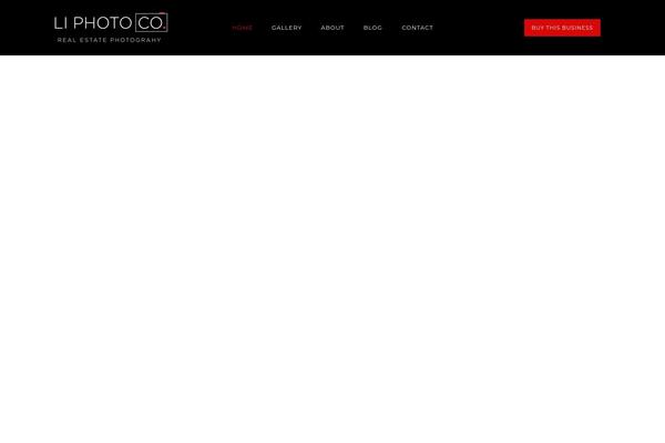 Oshine Child theme site design template sample