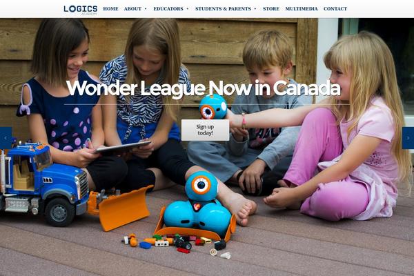 Scroller theme site design template sample