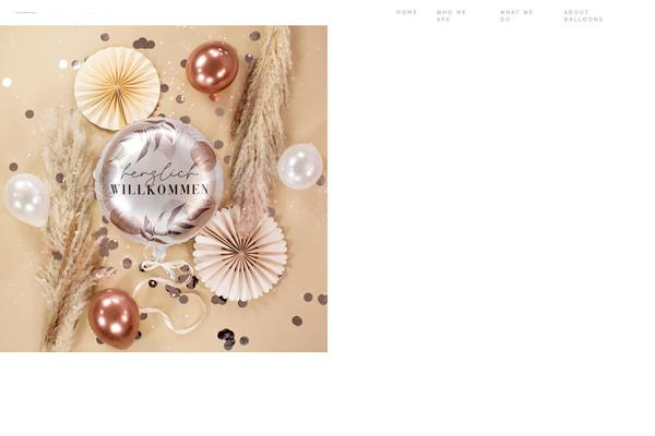 Hazel theme site design template sample