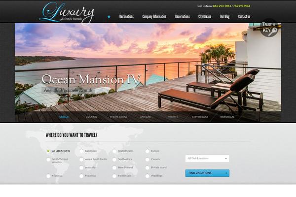 Voyage Parent theme site design template sample