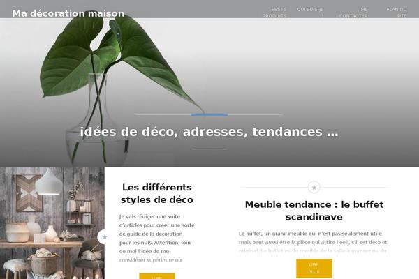Point theme site design template sample