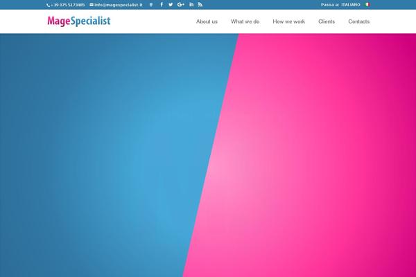 Divi theme site design template sample