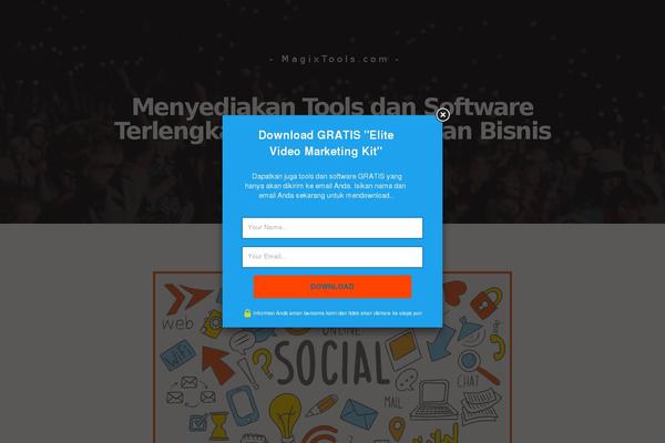 Site using WP Mobile Menu plugin