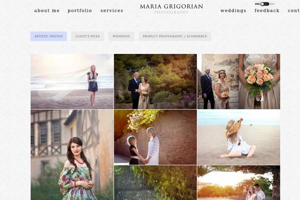 Oshine theme site design template sample