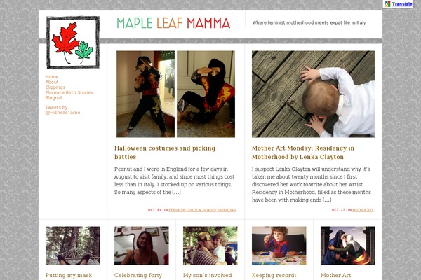 Suburbia theme site design template sample