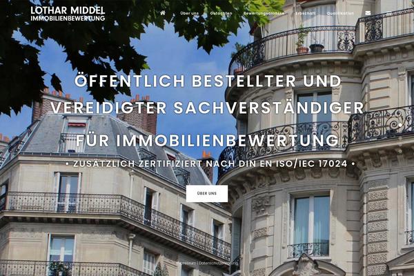 Maison-child theme site design template sample