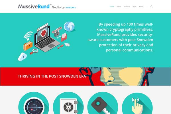 Salient theme site design template sample
