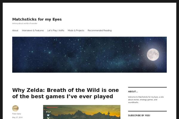 matchstickeyes.com site used Brunelleschi