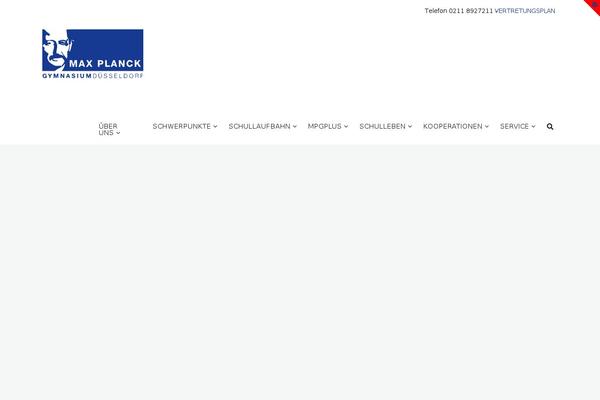 X Child theme site design template sample