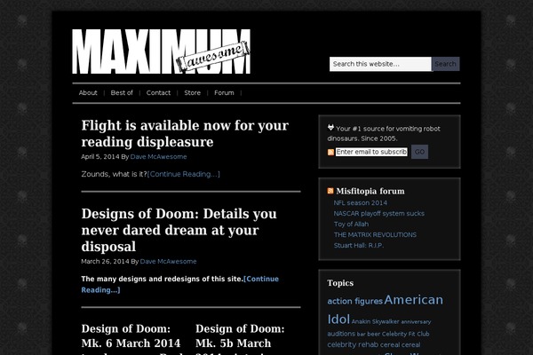 Genesis theme site design template sample