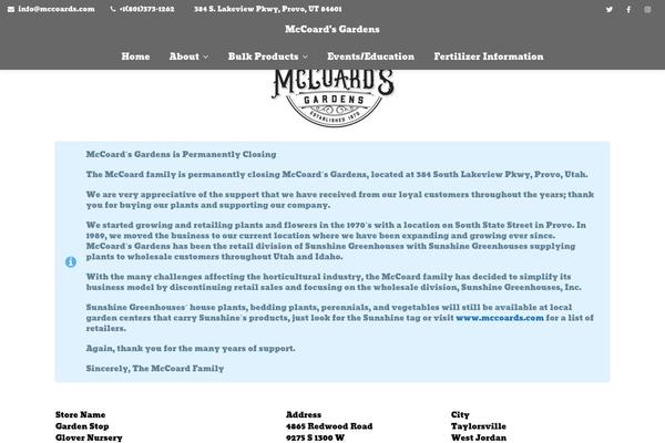 Site using Table Maker plugin