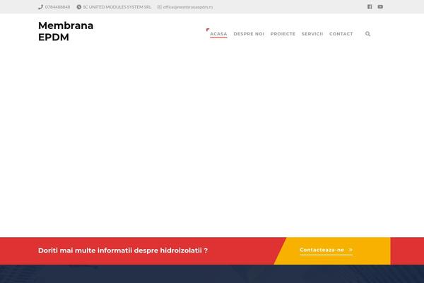 Structure theme site design template sample