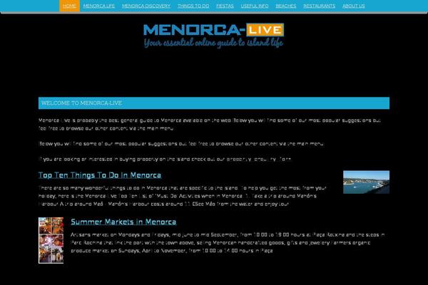 Genesis theme site design template sample