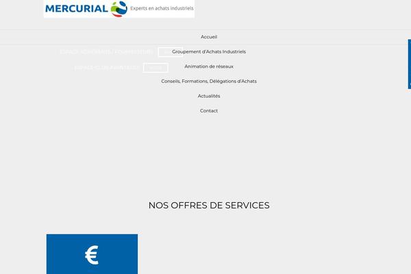Impreza Child theme site design template sample