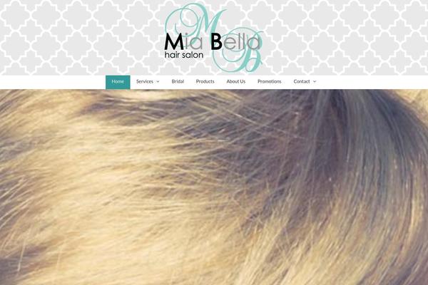 mia-bellasalon.com site used GeneratePress